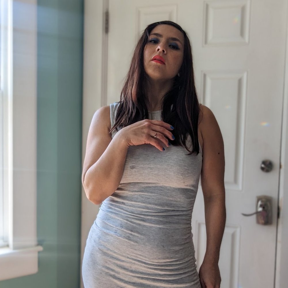Ann Taylor Heather Grey Side-Ruched Knit Sheath Dress